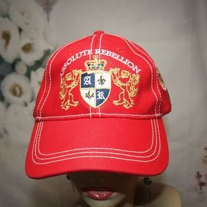 Absolute Rebellion Hat Men's Clothing Heavily Embroidered Baseball Cap NWOT